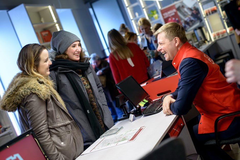 Vilniaus merui – naujos pareigos: konsultavo turistus