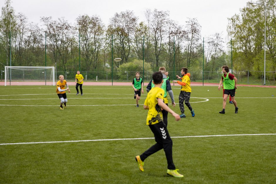 Trakų Vokėje atveriamas atnaujintas gimnazijos stadionas