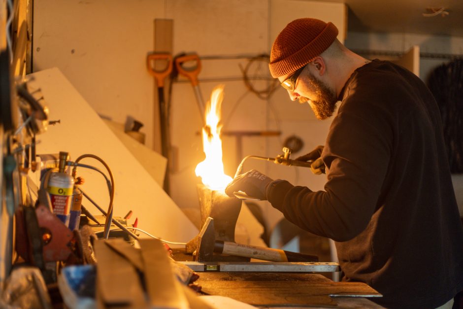 Išskirtinio kūrybinio braižo skulptorius turi idėjų gimtajam Kaunui