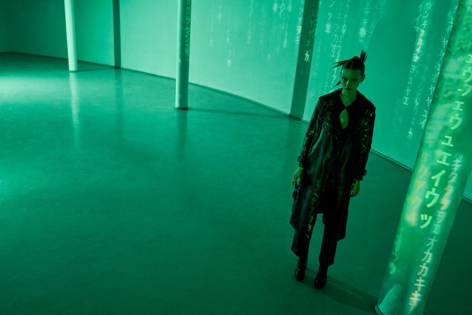 Karščiausia rudens tendencija, įkvėpta filmo „Matrica“