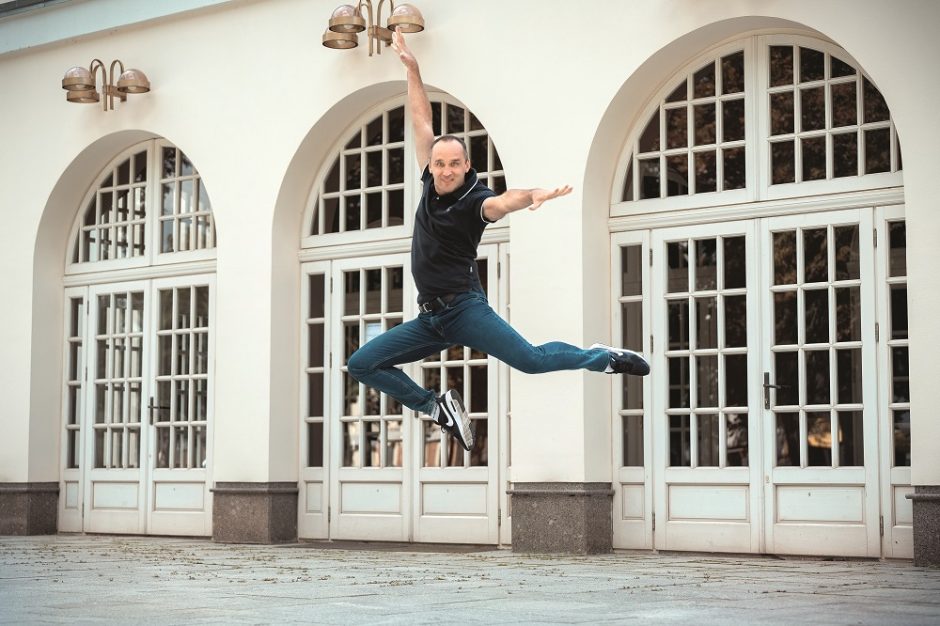 Choreografas D. Bervingis: mokytojo pareiga – rasti raktą į vaikų širdis