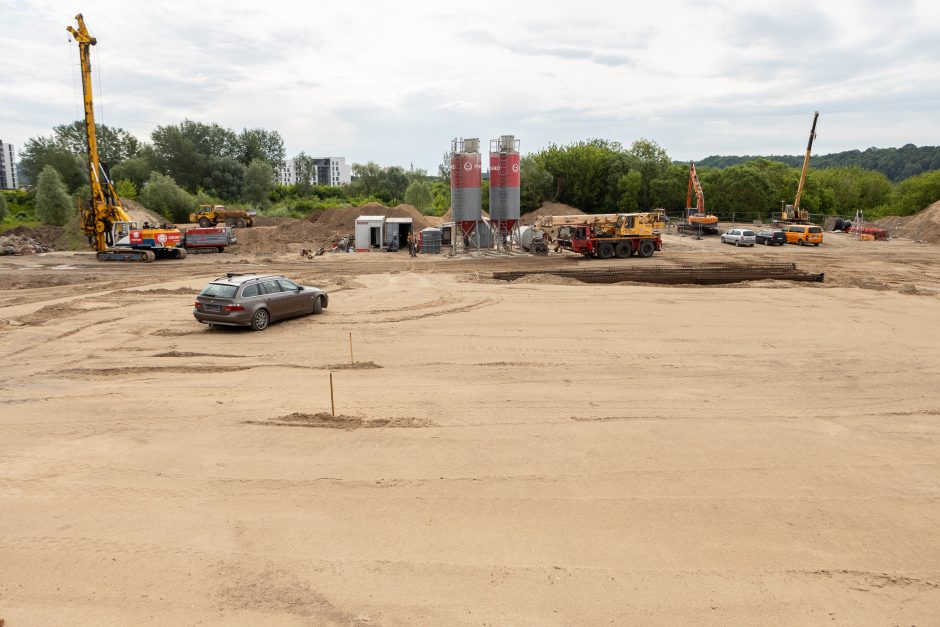 Vasarą Kaune – tikras statybų įkarštis