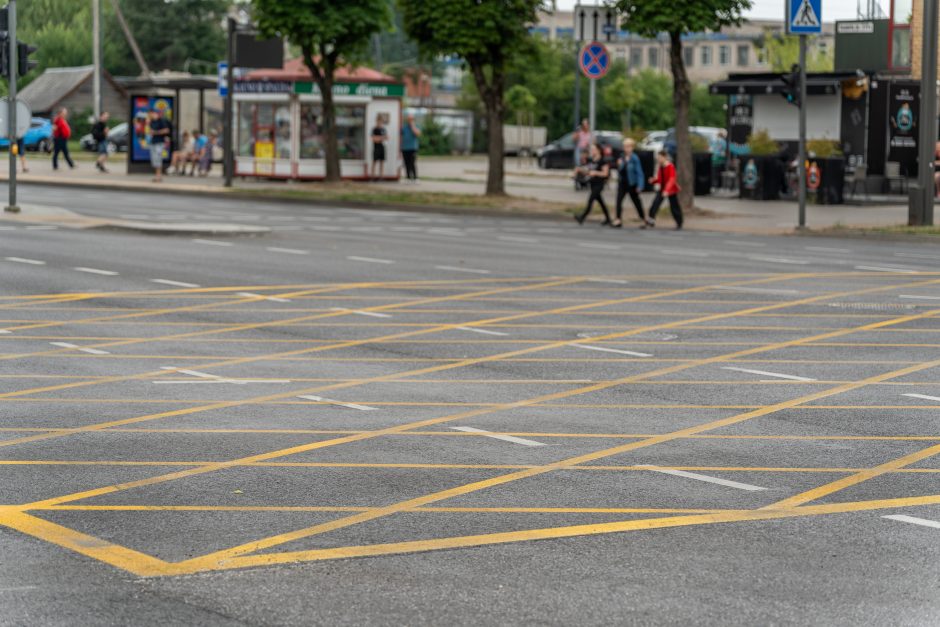 Kauno sankryžose plečiasi korių tinklas