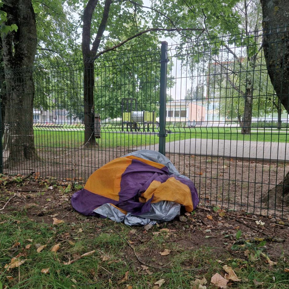 Nemalonūs vaizdai šiurpina: šalia žaidimų aikštelės – išgertuvių linksmybės 