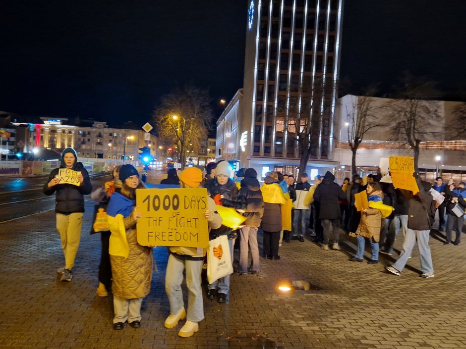 Tūkstantis karo dienų: Klaipėdoje paminėta skaudi sukaktis