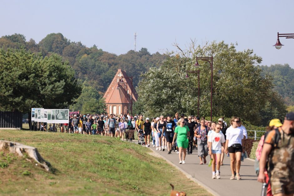 Pakaunėje žingsniavo per 12 tūkst. ėjikų