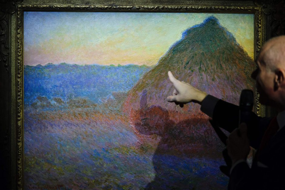 C. Monet paveikslas aukcione parduotas už 81,4 mln. dolerių