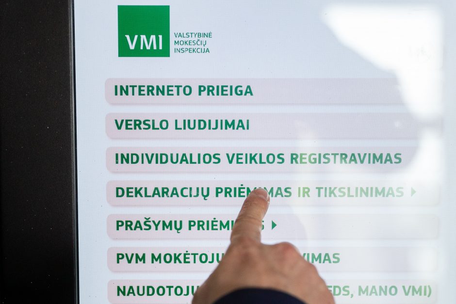 VMI: už praėjusius metus gyventojai dar nesumokėjo 33,6 mln. eurų GPM