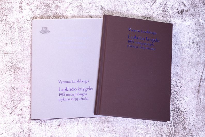 Nacionalinė biblioteka išleido V. Landsbergio užrašus iš 1989-ųjų