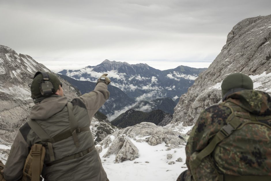 Lietuvos kariai baigė NATO šalių ir partnerių pratybas Slovėnijoje