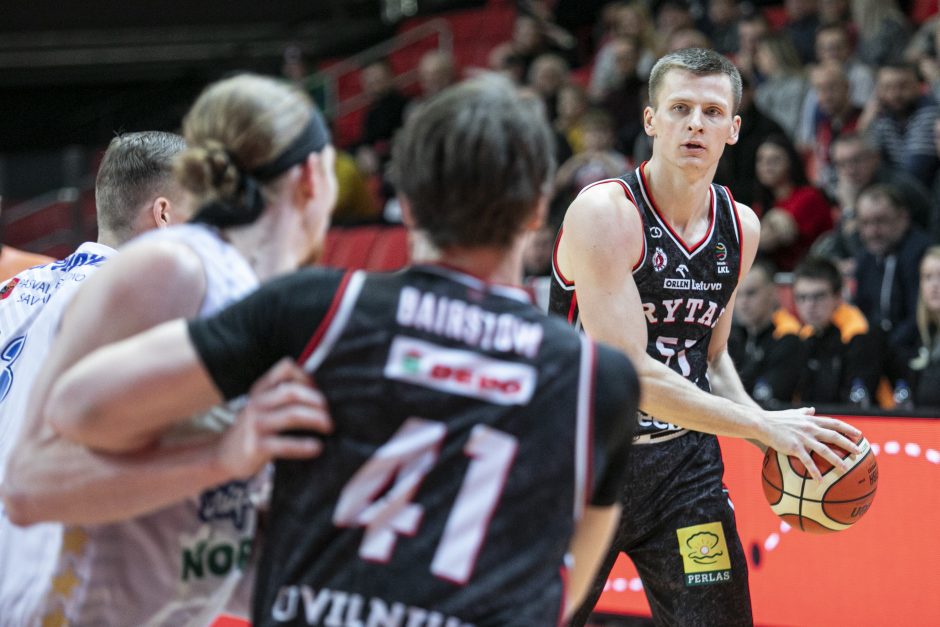 Galingas startas: dominavęs „Rytas“ nepaliko vilčių „Juventus“