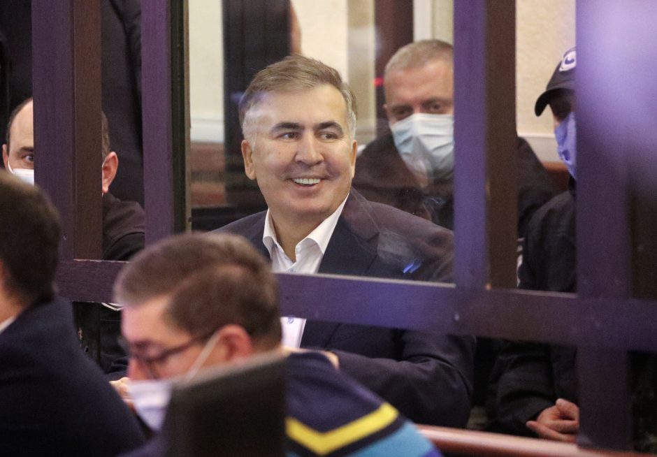 Advokatas: M. Saakašvilis prašo nepriklausomų medikų ir sąlygų bendrauti konfidencialiai