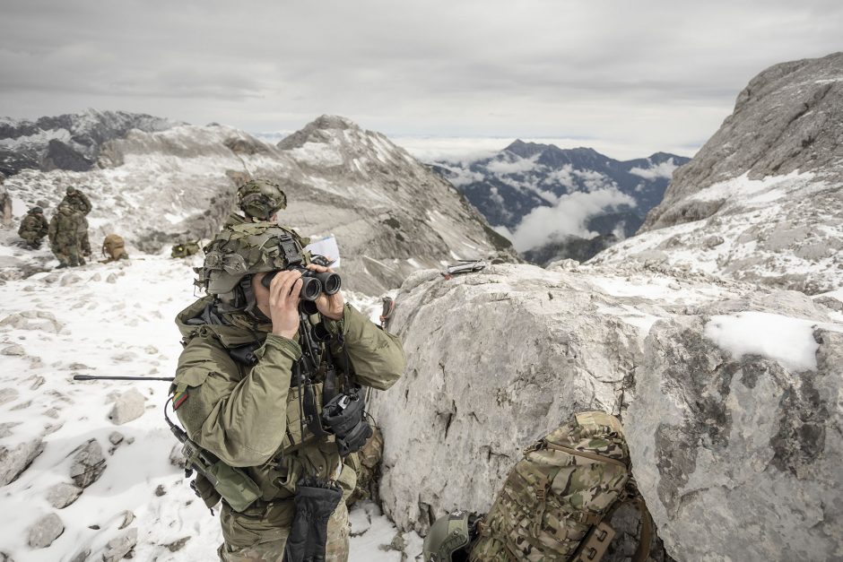 Lietuvos kariai baigė NATO šalių ir partnerių pratybas Slovėnijoje