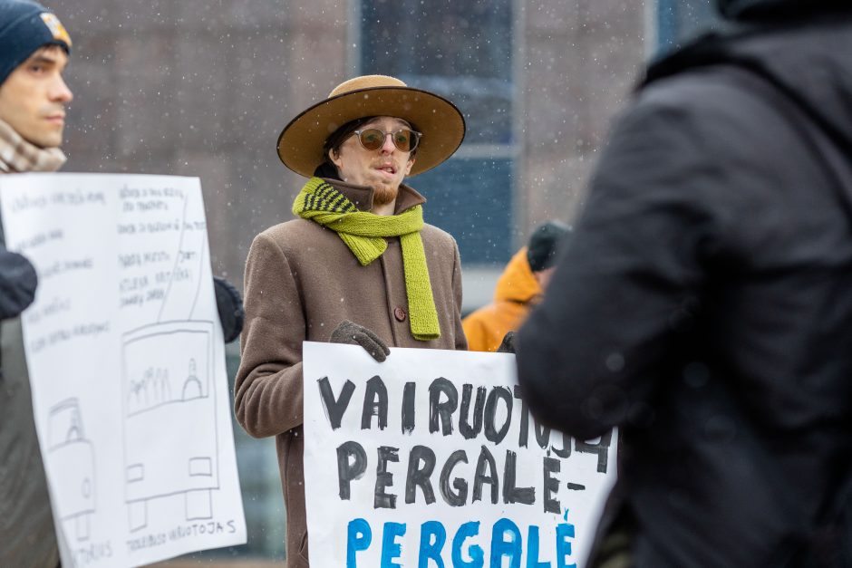 Streikuojančių sostinės vairuotojų profsąjunga į derybas su VVT neatvyko