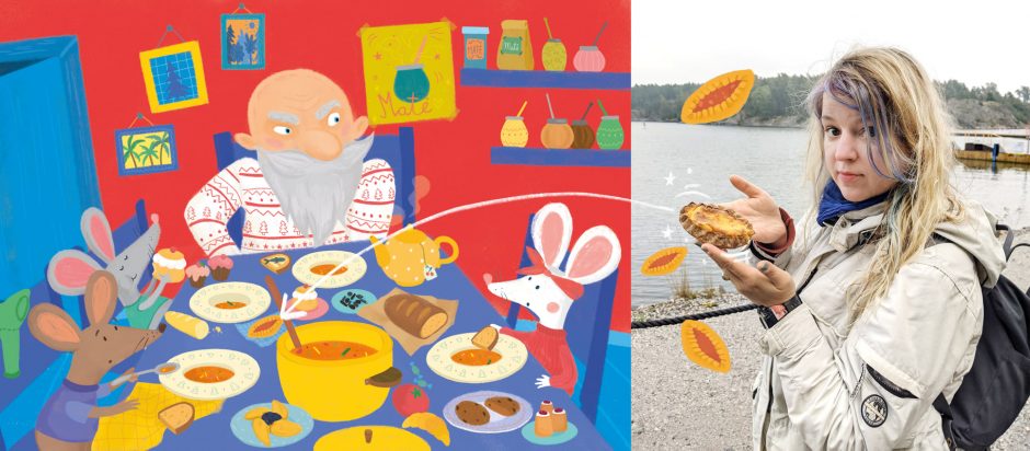 G. Liekytė-Alice: nuo keverzonių knygų paraštėse iki iliustruotojos darbo