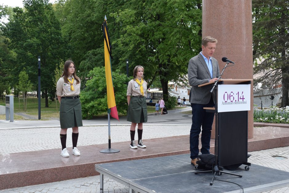 Klaipėdiečių atmintyje gyva istorija