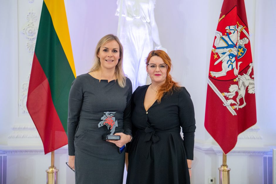 G. Nausėda apdovanojo iniciatyvos „Lietuvos galia“ laureatus