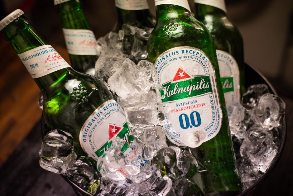 „Kalnapilis Nealkoholinis“ – Nr. 1 šviesiojo nealkoholinio alaus pasirinkimas Lietuvoje