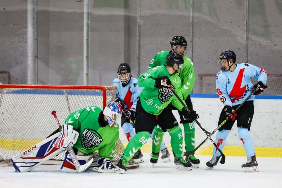 Kauniečių „Kaunas Hockey“ pergalė – lyderių aikštėje