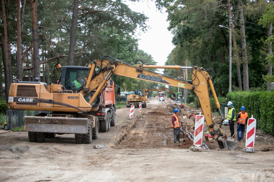 Kauno rajono kelių ir gatvių remonto darbų sąraše rikiuojasi pliusai