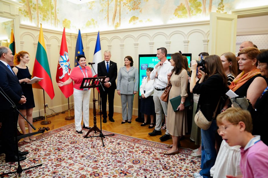 Lietuvos ambasadoje Paryžiuje – išskirtinė paroda minint lietuvių olimpinio debiuto šimtmetį