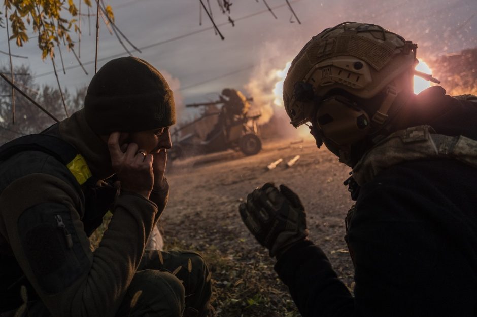 Ukraina dėl Rusijos vykdomo nuolatinio apšaudymo perkelia pacientus iš Chersono