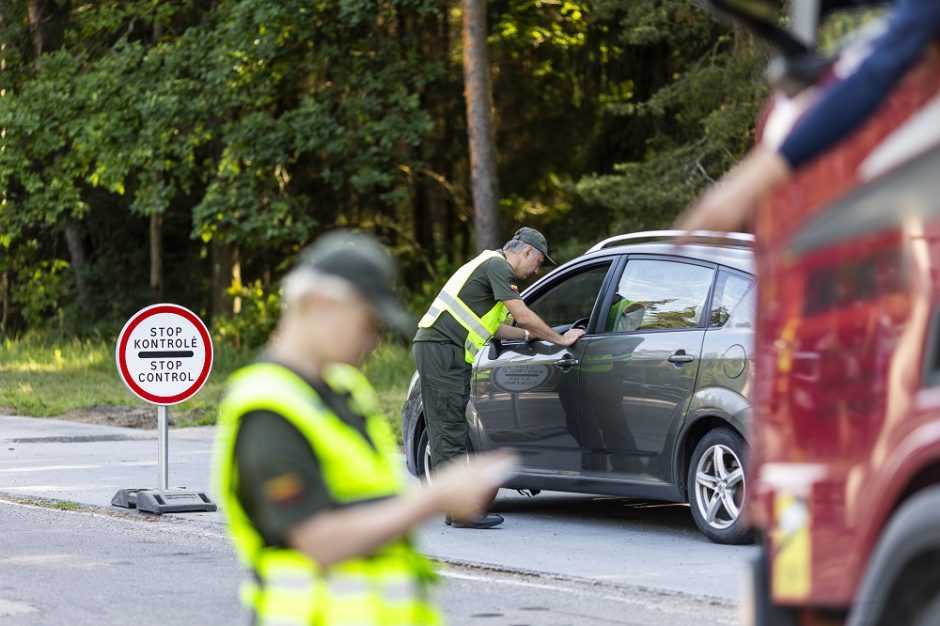 Du pasienio punktus su Baltarusija uždaryti rengiamasi nuo rugpjūčio 15 dienos