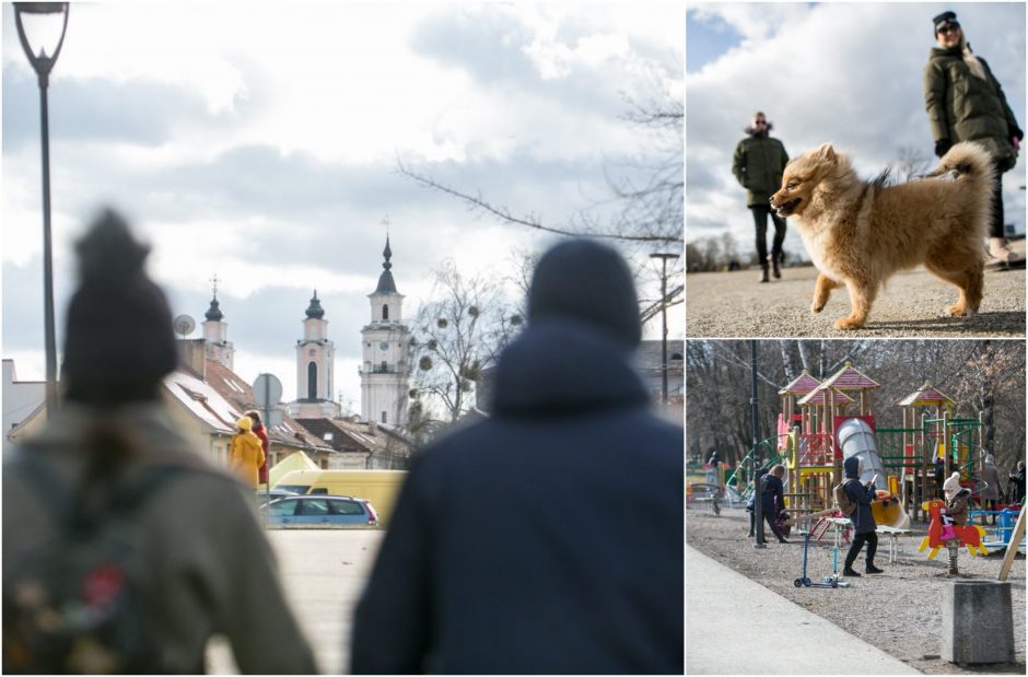 Neatsispyrė pavasariškos saulės kerams: laisvadienį kauniečiai leido gryname ore