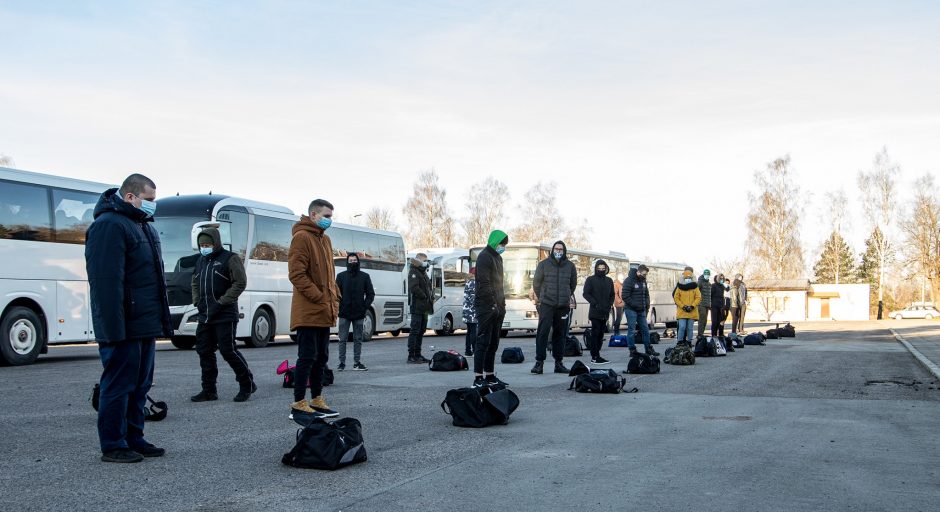 Baigtas šiųmetis šaukimas į nuolatinę privalomąją pradinę karo tarnybą