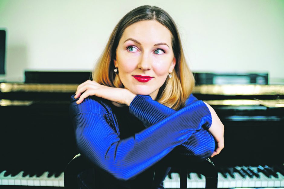 Pianistė K. Pancernaitė: koncertas – rytoj, šiandien apie tai negalvoju