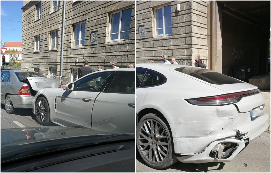 „Porsche“ sukelta avarija nustebino net visko mačiusius: jei ne vaizdo įrašas, nepatikėčiau