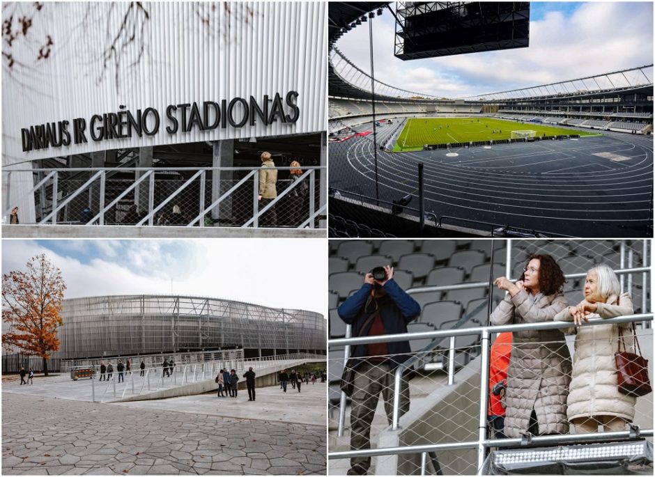 Stadiono atidarymo išvakarėse – atvirų durų diena