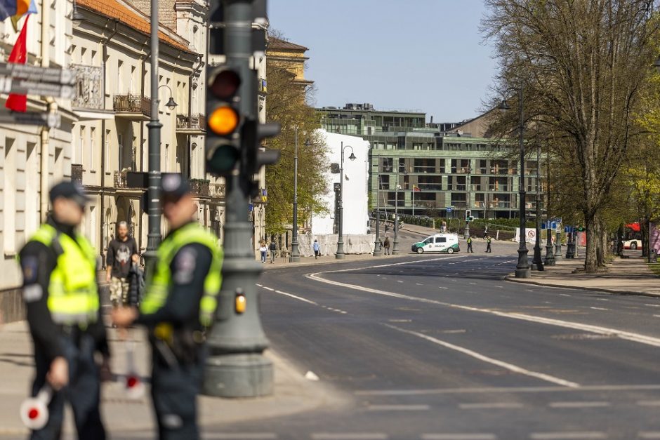 Savaitgalį sostinėje bus ribojamas eismas