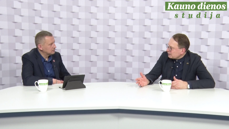 „Kauno dienos“ studijoje – teisės guru D. Žalimas: Ukrainą gali apsaugoti ir „mini NATO“