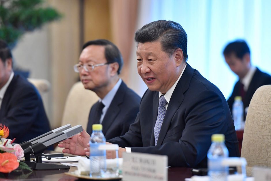 Xi Jinpingas: Kinija ir toliau palaikys Rusiją „suvereniteto“ klausimais
