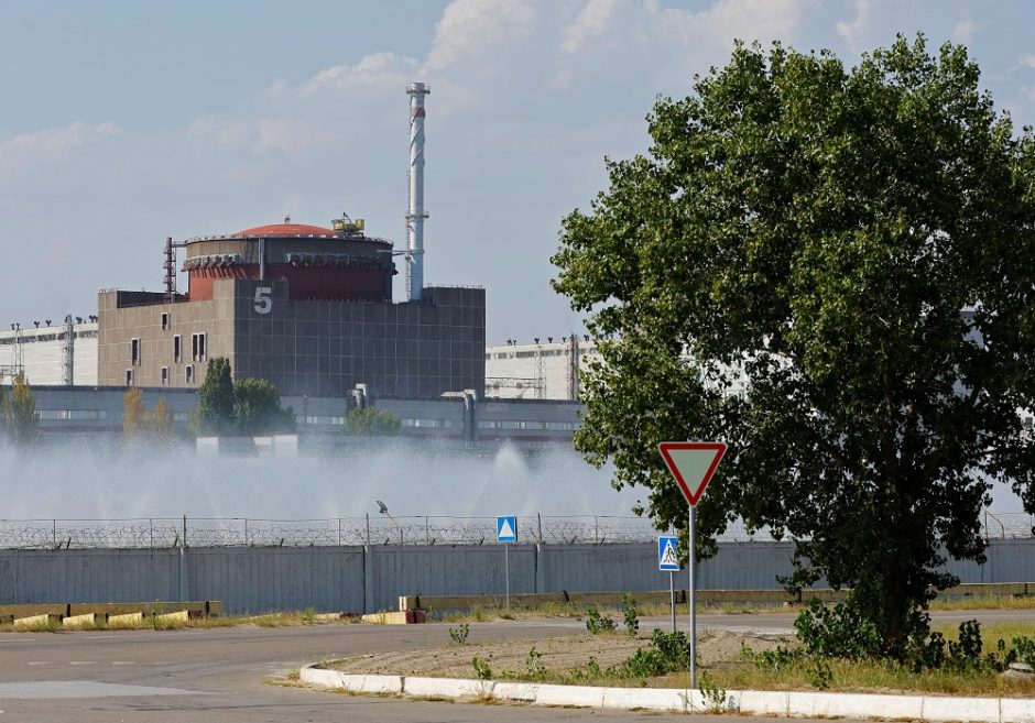 Ukraina kaltina Rusiją apšaudžius miestą, kuriame įsikūrusi Zaporižios AE