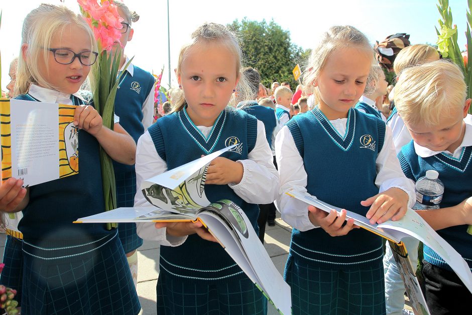 Rugsėjo 1 Aja Naujų Kauno Rajono Mokyklų įkurtuvės Kaunodiena Lt