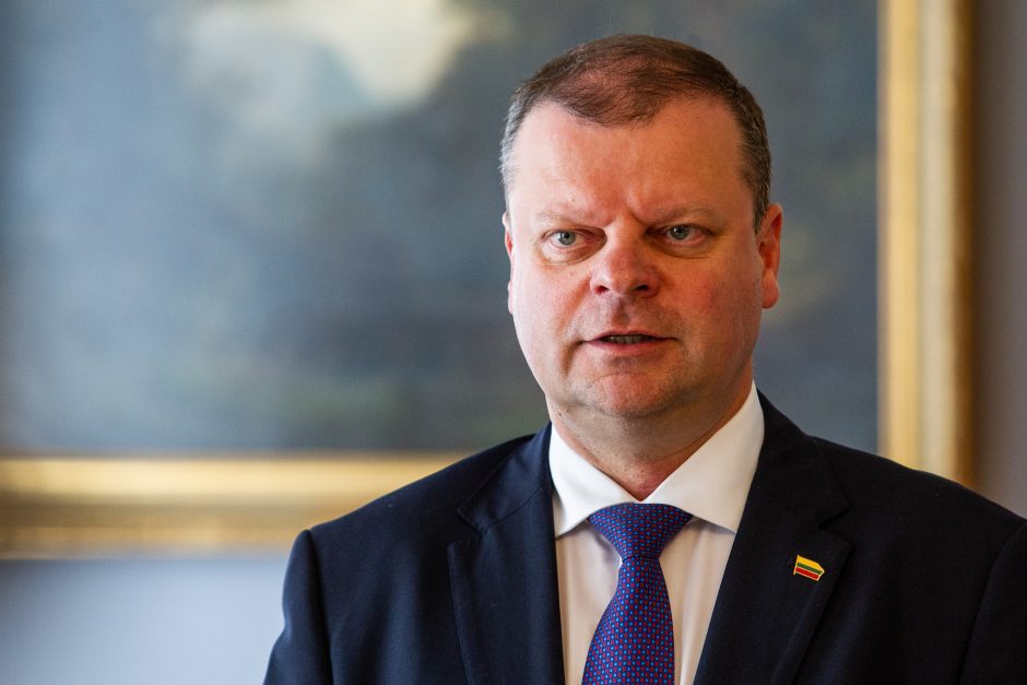 Premjeras S. Skvernelis serga vėžiu