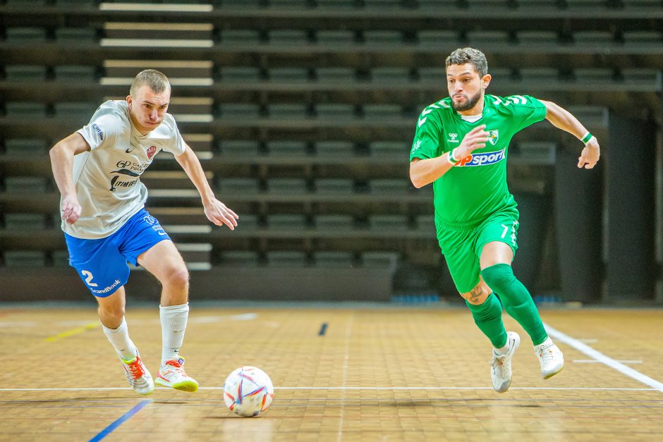 „K. Žalgiris“ – „Gargždų pramogos“ 5:3 | Futsalo A lyga