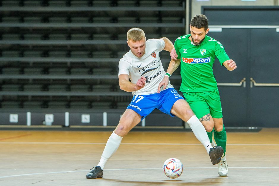 „K. Žalgiris“ – „Gargždų pramogos“ 5:3 | Futsalo A lyga
