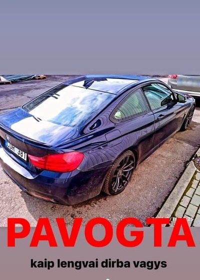 Apvogta papuošalų kūrėjos M. Šalaševičienės šeima: tiesiog įsėdo į BMW ir išvažiavo