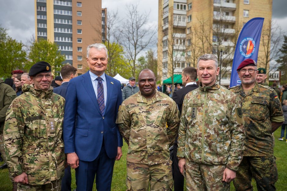 G. Nausėda: mūsų kariuomenė daro didelius žingsnius į priekį