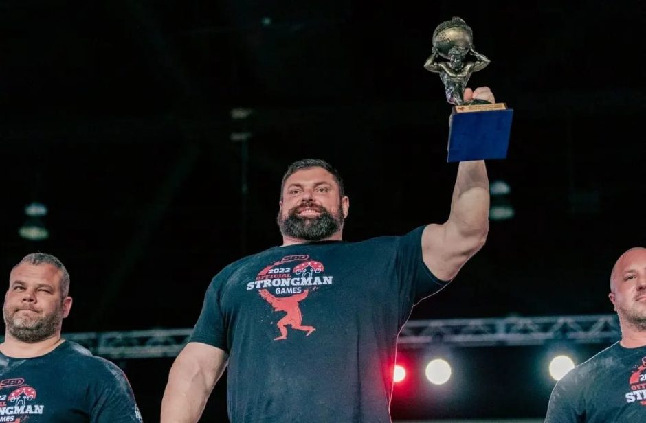 Ž. Savickas laimėjo dar vieną „World's Strongest Man“ titulą