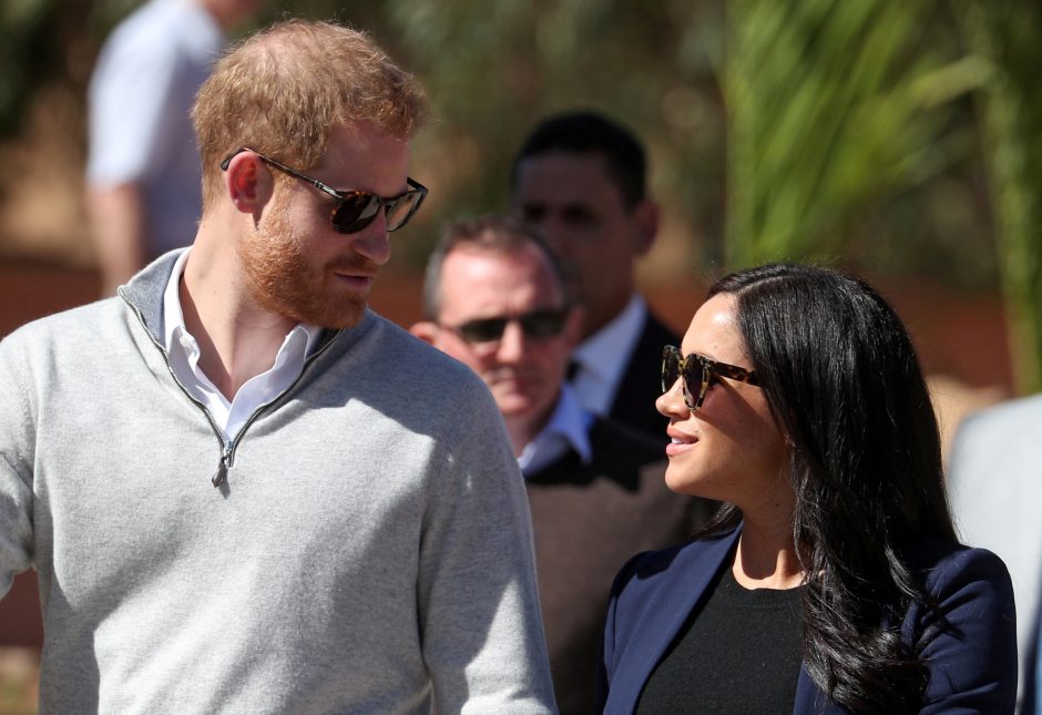 Sasekso kunigaikštienė Meghan ir princas Harry susilaukė pirmagimio