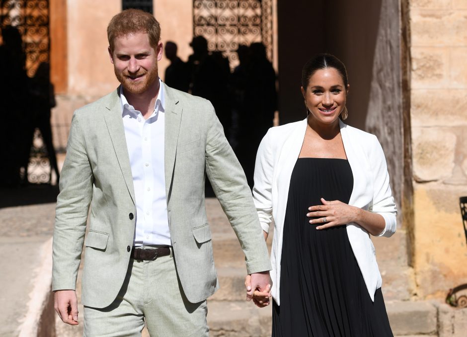 Sasekso kunigaikštienė Meghan ir princas Harry susilaukė pirmagimio