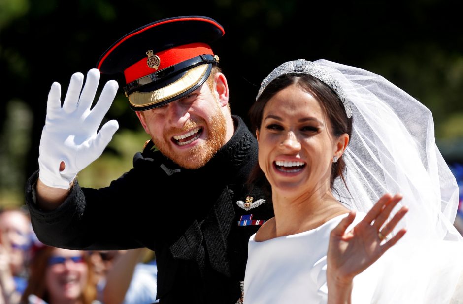 Sasekso kunigaikštienė Meghan ir princas Harry susilaukė pirmagimio