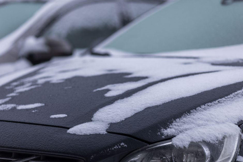 Rytų Lietuvoje –  sudėtingos eismo sąlygos dėl plikledžio