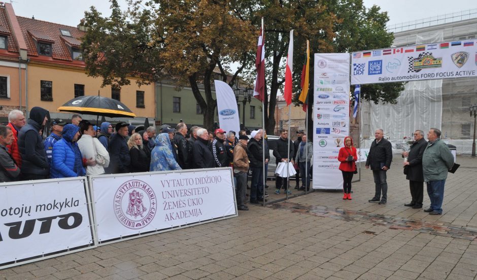 „Kauno rudens“ ralio trasomis lėkė dvylikos valstybių sportininkai 