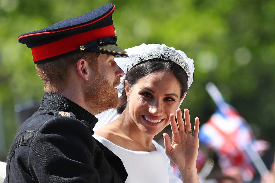 Sasekso kunigaikštienė Meghan ir princas Harry susilaukė pirmagimio