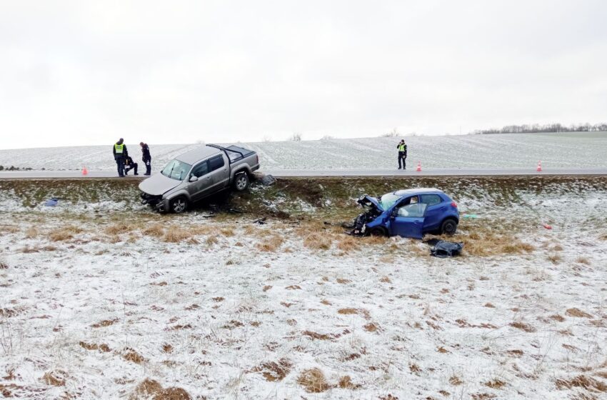 Kėdainių rajone – skaudi avarija: žuvo moteris, sužeista mergaitė 